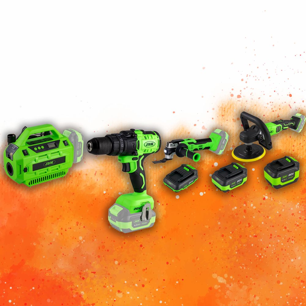 Wide range of cordless tools for almost any job Wide range of cordless tools for almost any job