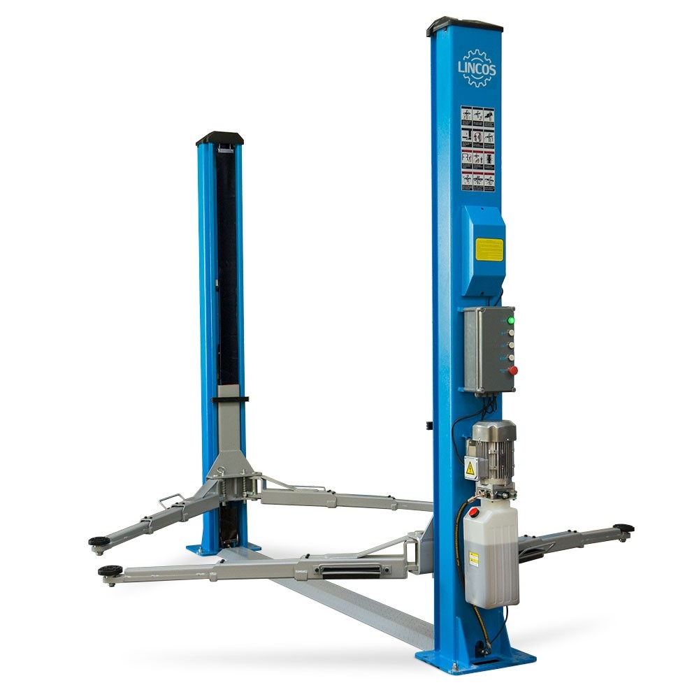 Two-post lift, 4.5t, electronic lock release Two-post lift, 4.5t, electronic lock release