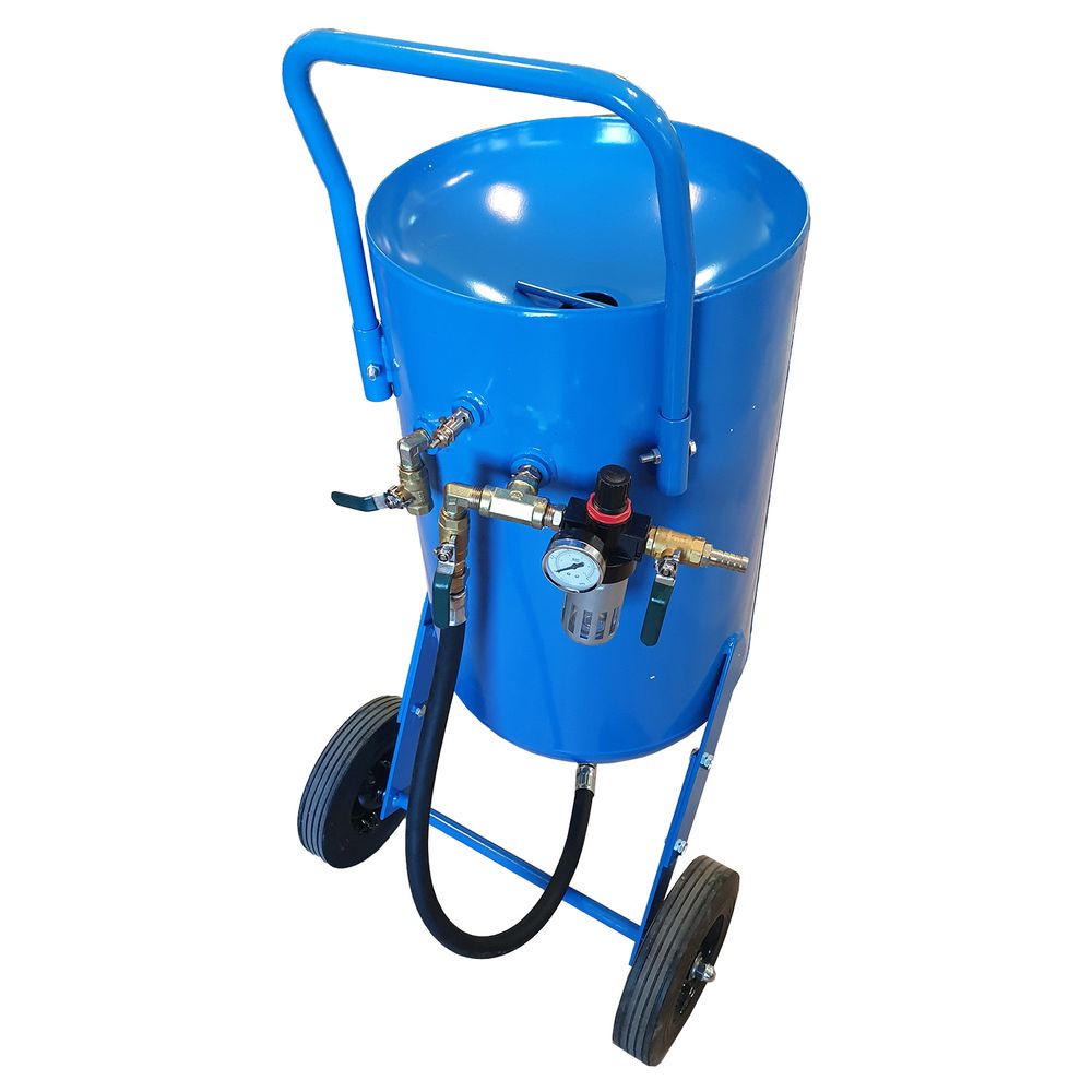Dispozitiv de sablare pentru exterior cu rezervor de 98 l Dispozitiv de sablare pentru exterior cu rezervor de 98 l