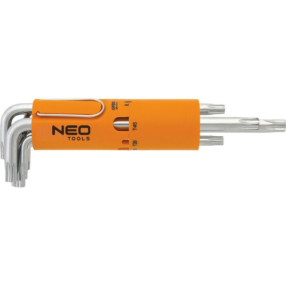 Sada TORX L-klíčů T10-T50, 8ks Sada TORX L-klíčů T10-T50, 8ks