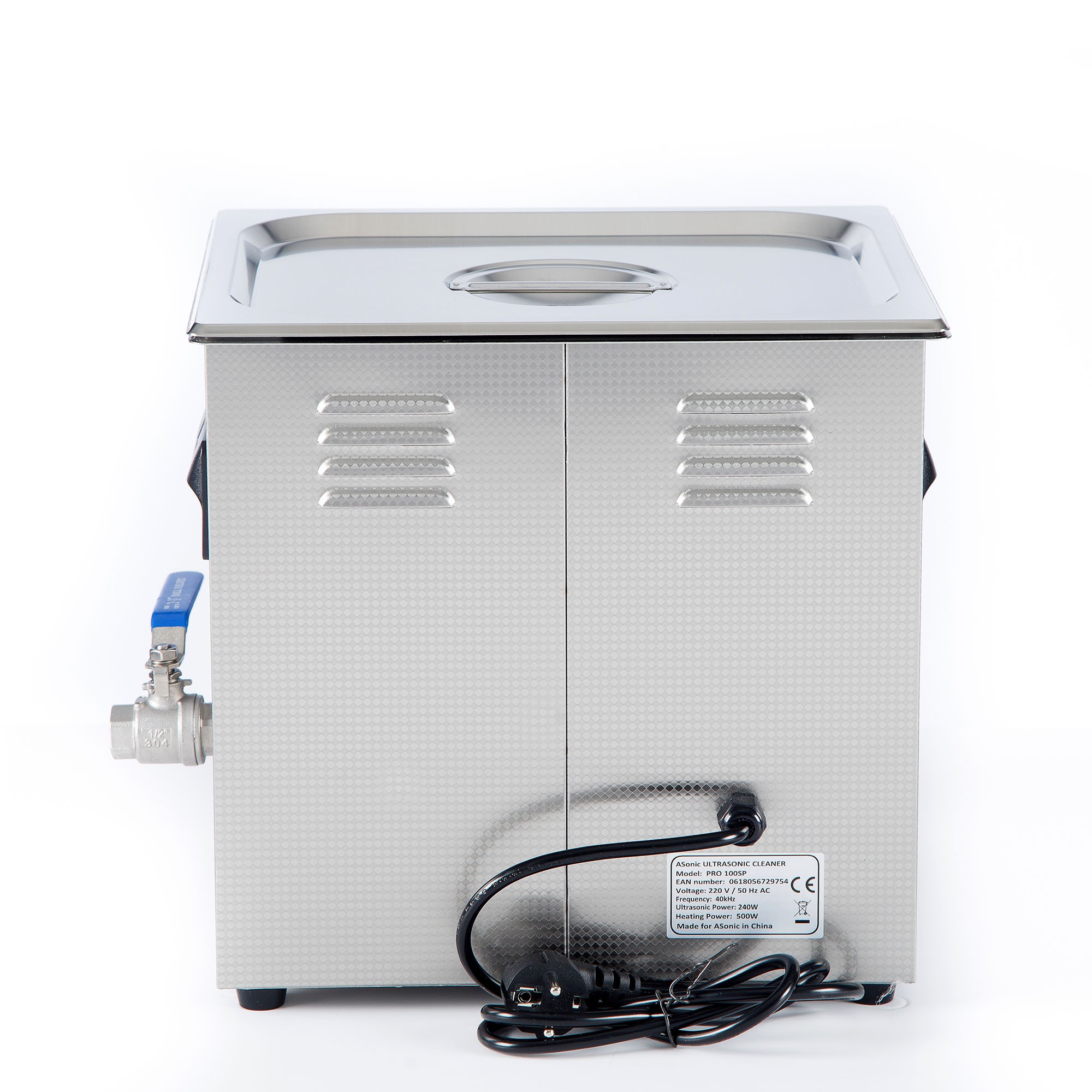 Ultrazvuková čistička 9l s funkcí odplynění, 240W, 40kHz Ultrazvuková čistička 9l s funkcí odplynění, 240W, 40kHz