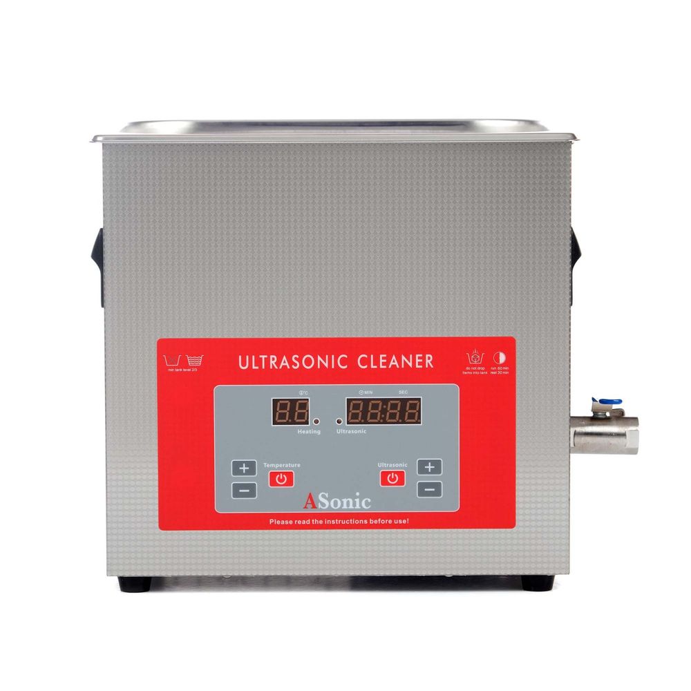 Ultrazvuková čistička 9l, 240W, 40kHz, 80°C Ultrazvuková čistička 9l, 240W, 40kHz, 80°C