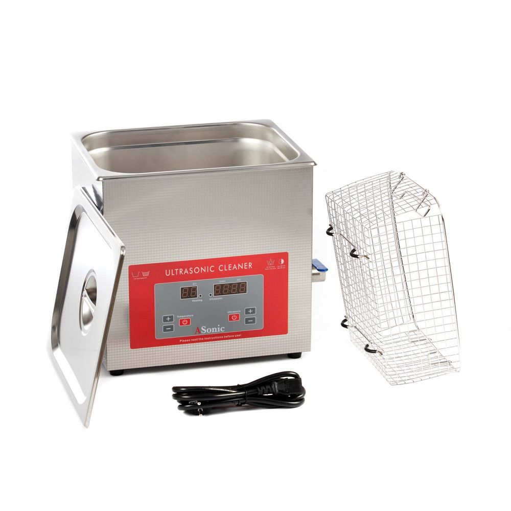 Aparat de curatat cu ultrasunete 9l cu functie degazare, 360W, 40kHz, 80°C Aparat de curatat cu ultrasunete 9l cu functie degazare, 360W, 40kHz, 80°C