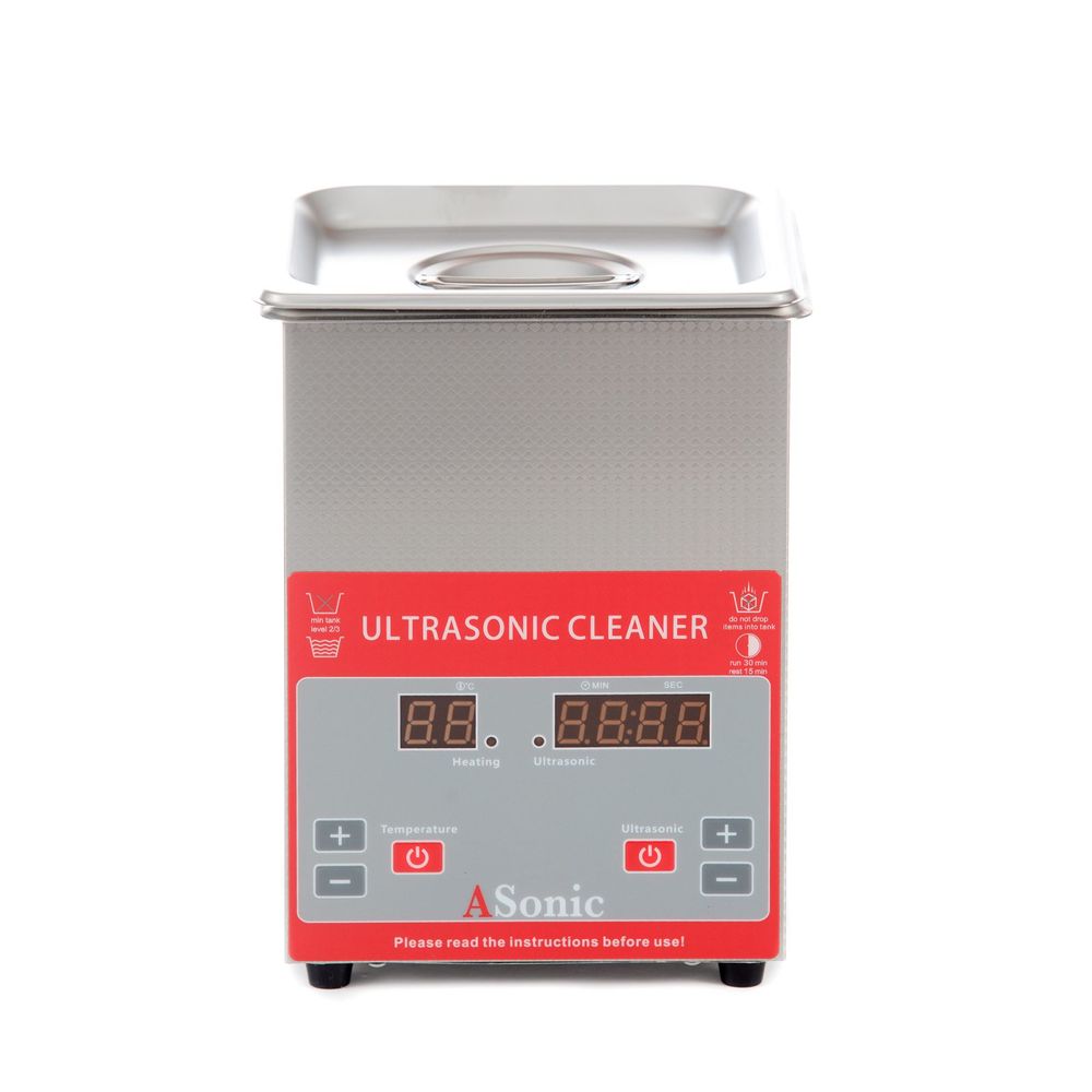 Ultrasonic cleaner 1,5l, 60W, 40kHz, 80°C Ultrasonic cleaner 1,5l, 60W, 40kHz, 80°C