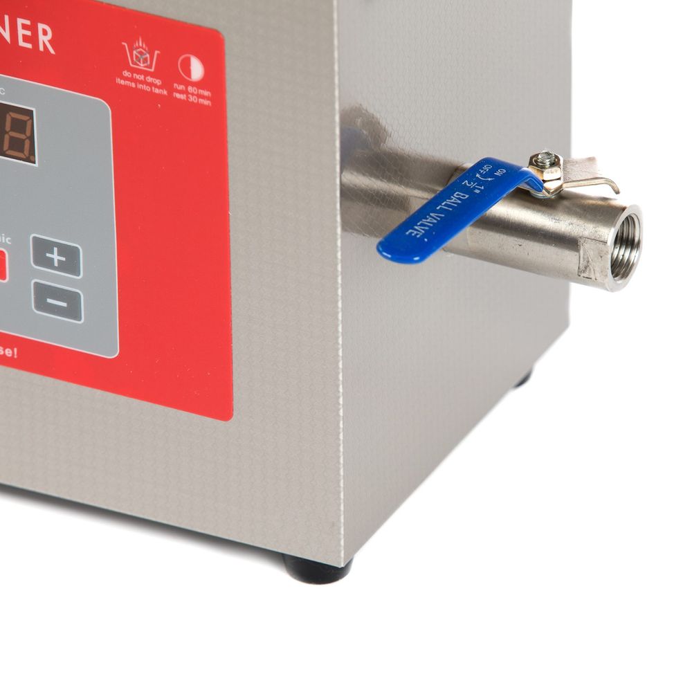 Ultrazvuková čistička 6.4l s funkcí odplynění, 240W, 40kHz, 80°C Ultrazvuková čistička 6.4l s funkcí odplynění, 240W, 40kHz, 80°C