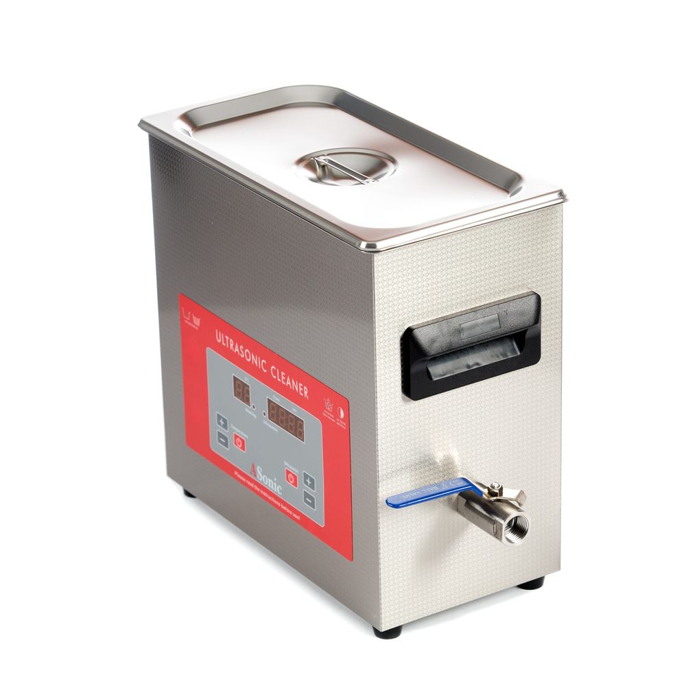 Ultrazvuková čistička 6.4l s funkcí odplynění, 240W, 40kHz, 80°C Ultrazvuková čistička 6.4l s funkcí odplynění, 240W, 40kHz, 80°C