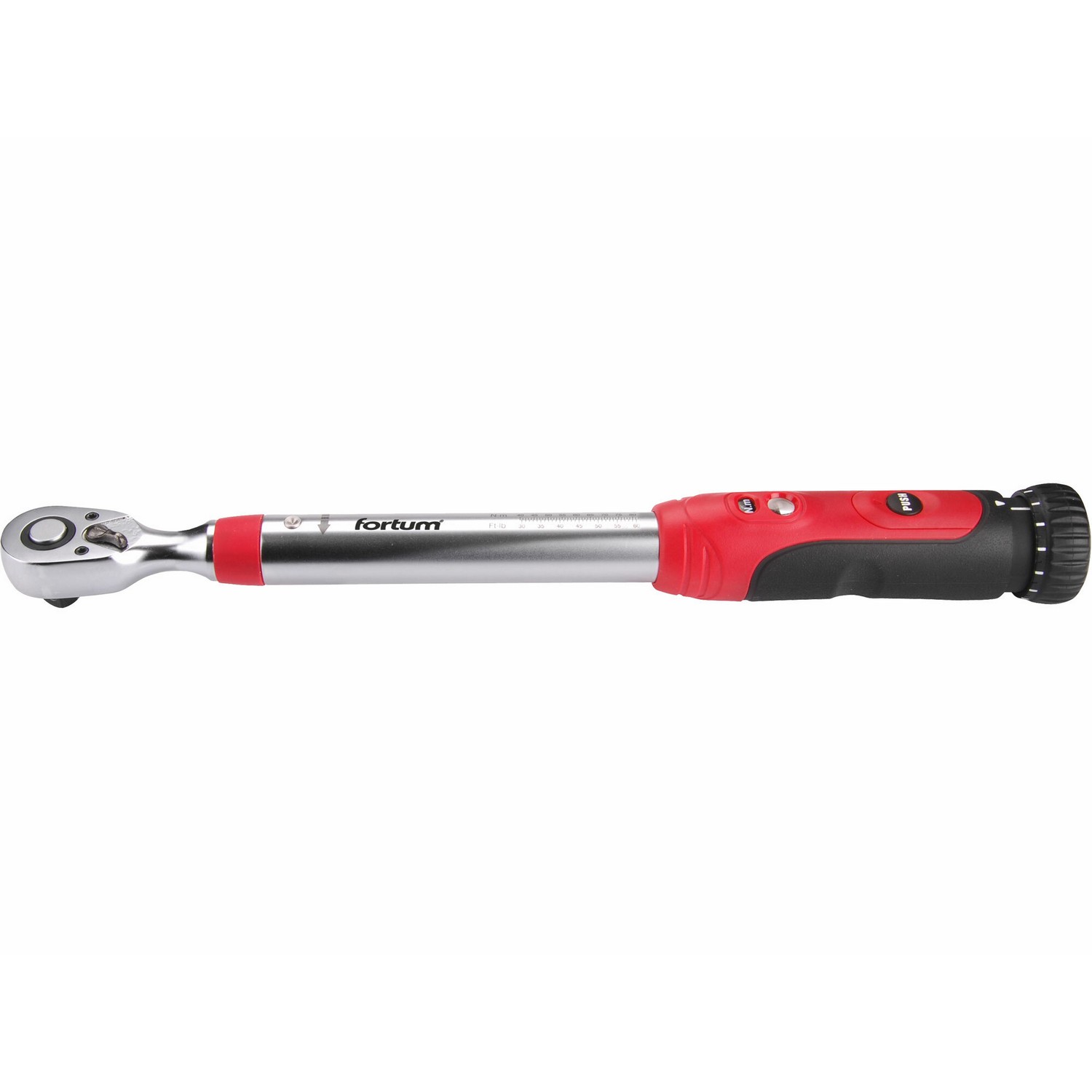 Momentový kľúč so stupnicou, 1/4”, 5-25Nm, CrV, Fortum Momentový kľúč so stupnicou, 1/4”, 5-25Nm, CrV, Fortum