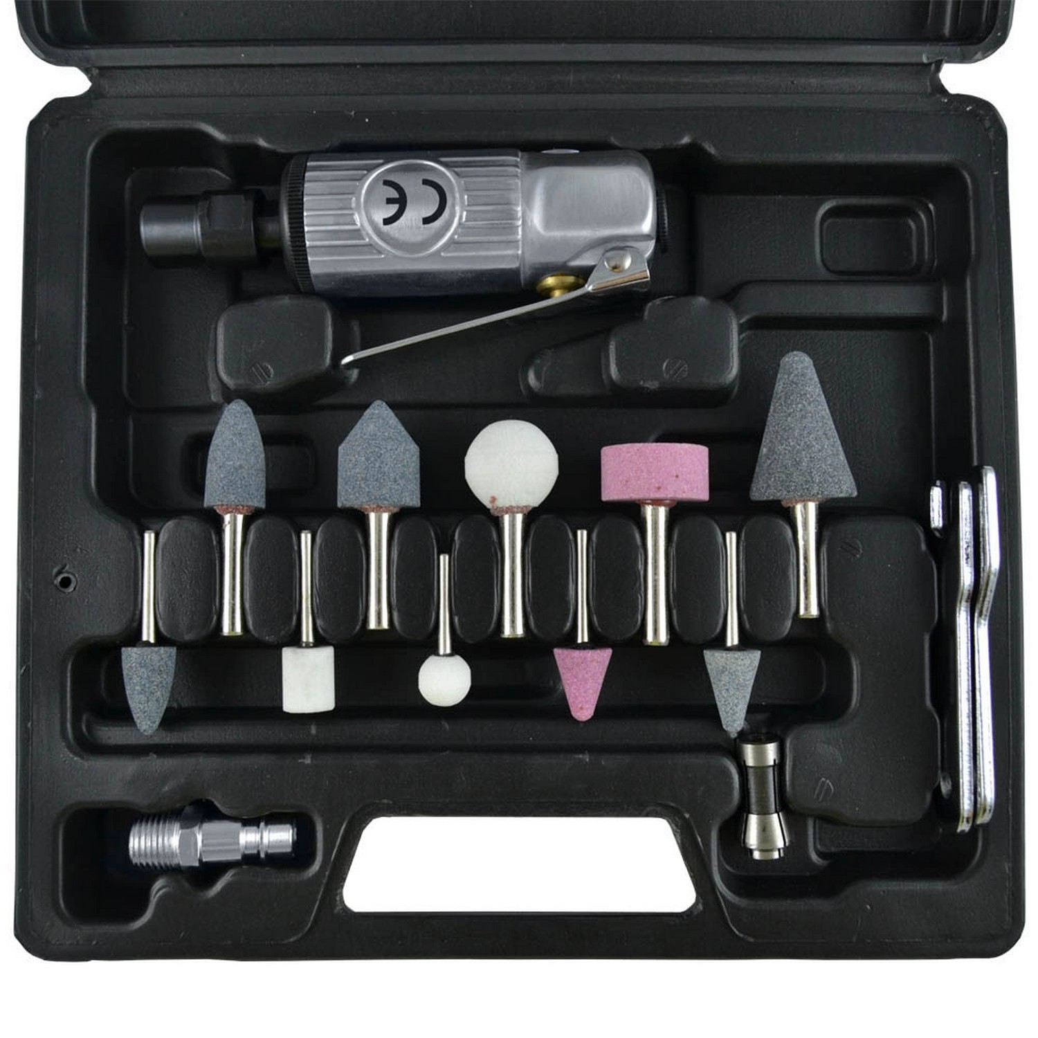 Pneumatic grinder set - 16-pieces Pneumatic grinder set - 16-pieces