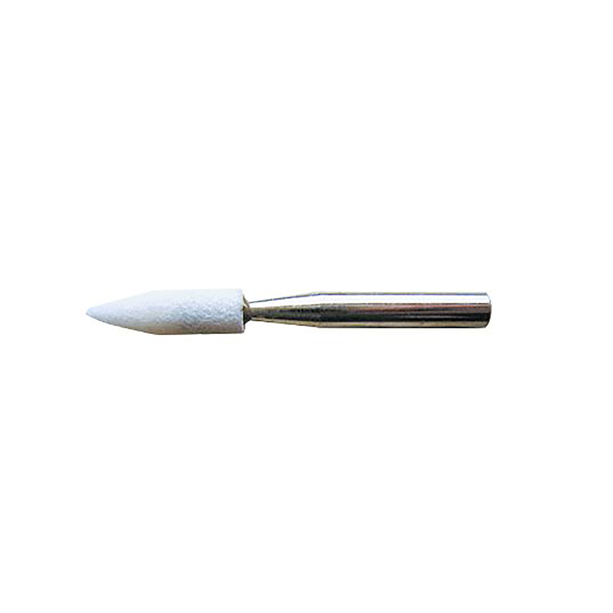 Leštící kámen (kužel). Průměr x délka x průměr trnu: 7 x 25 x 6 mm Leštící kámen (kužel). Průměr x délka x průměr trnu: 7 x 25 x 6 mm