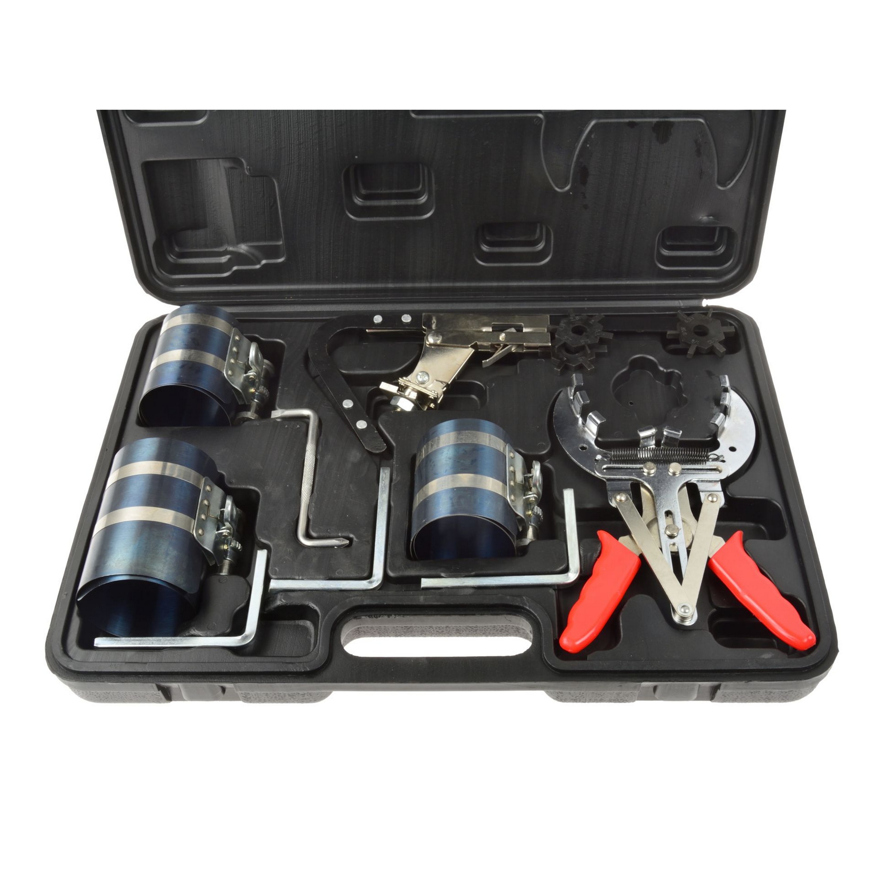 Piston ring compressor tool set Piston ring compressor tool set