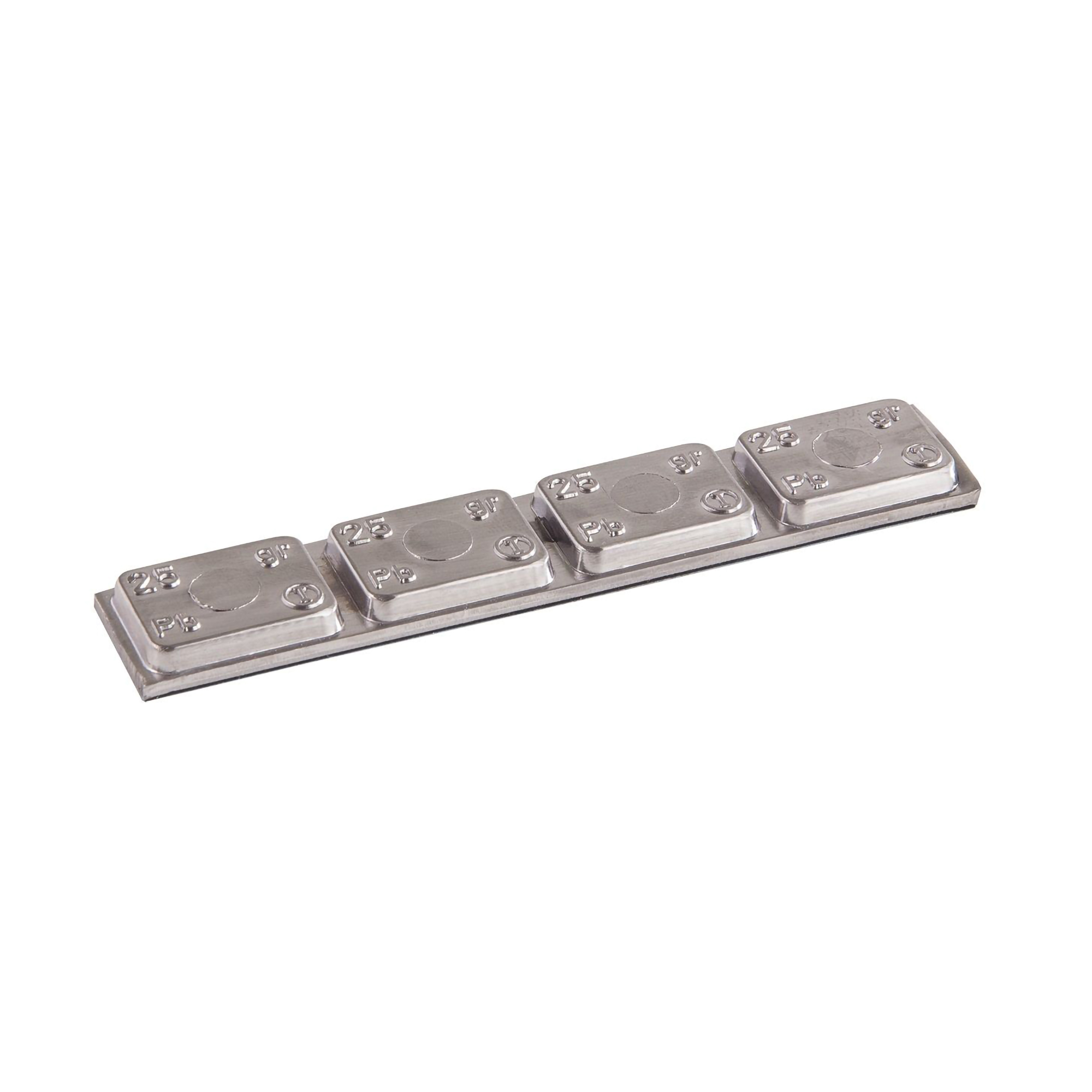 Lepicí závaží olověné pro nákladní auta, 100g (4x25g) Lepicí závaží olověné pro nákladní auta, 100g (4x25g)