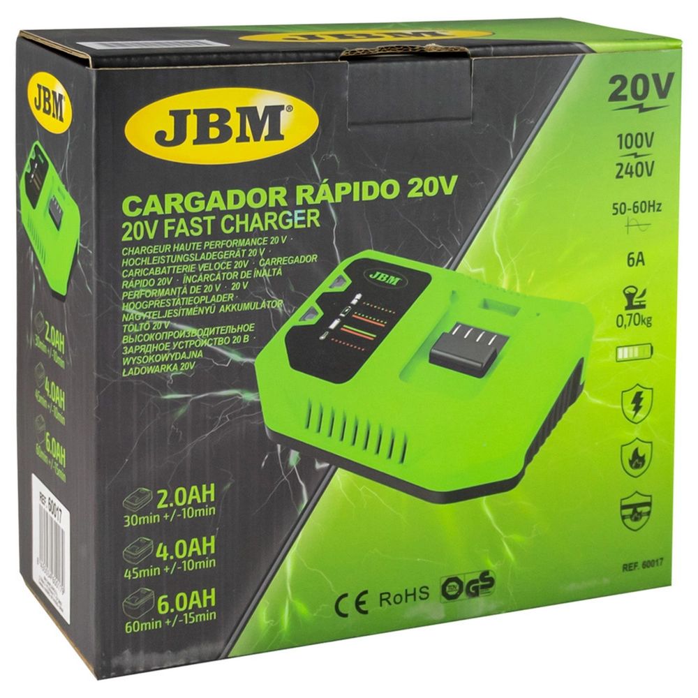Rychlonabíječka 20V, 6A Rychlonabíječka 20V, 6A