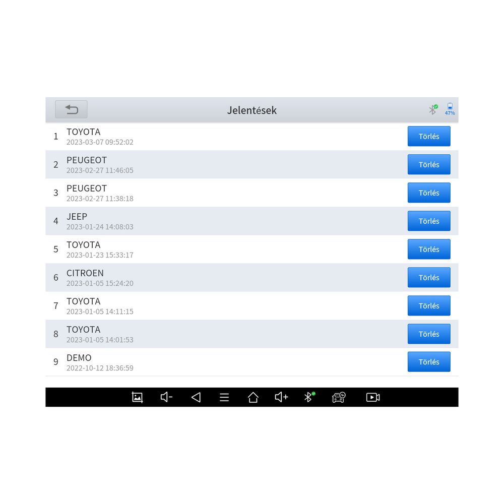 Diagnostický systém pre autá H6EB OBD II, Wifi pripojenie Diagnostický systém pre autá H6EB OBD II, Wifi pripojenie