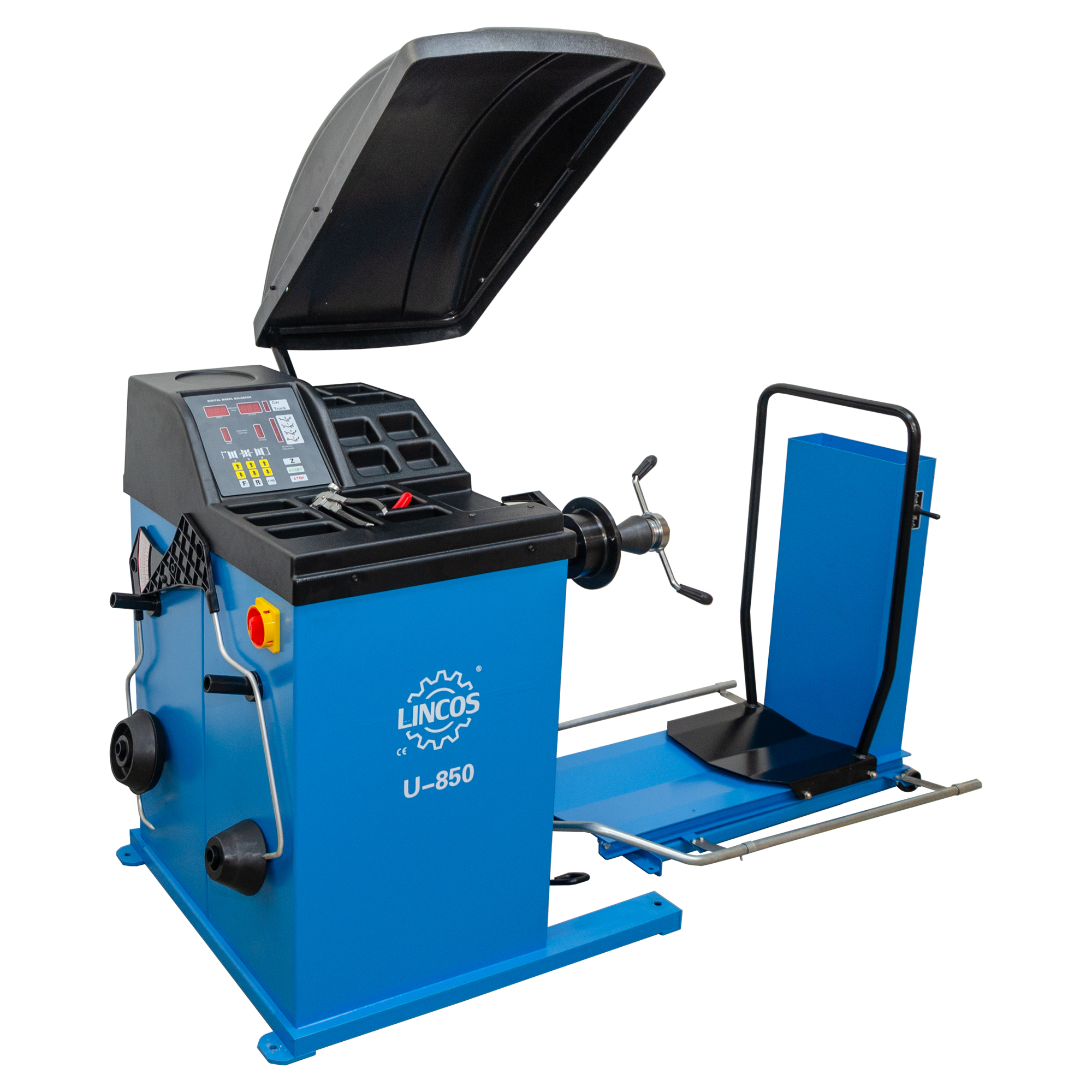 Teher centírozó gép, 10"-24", kézi adatbevitel, 400V Teher centírozó gép, 10"-24", kézi adatbevitel, 400V