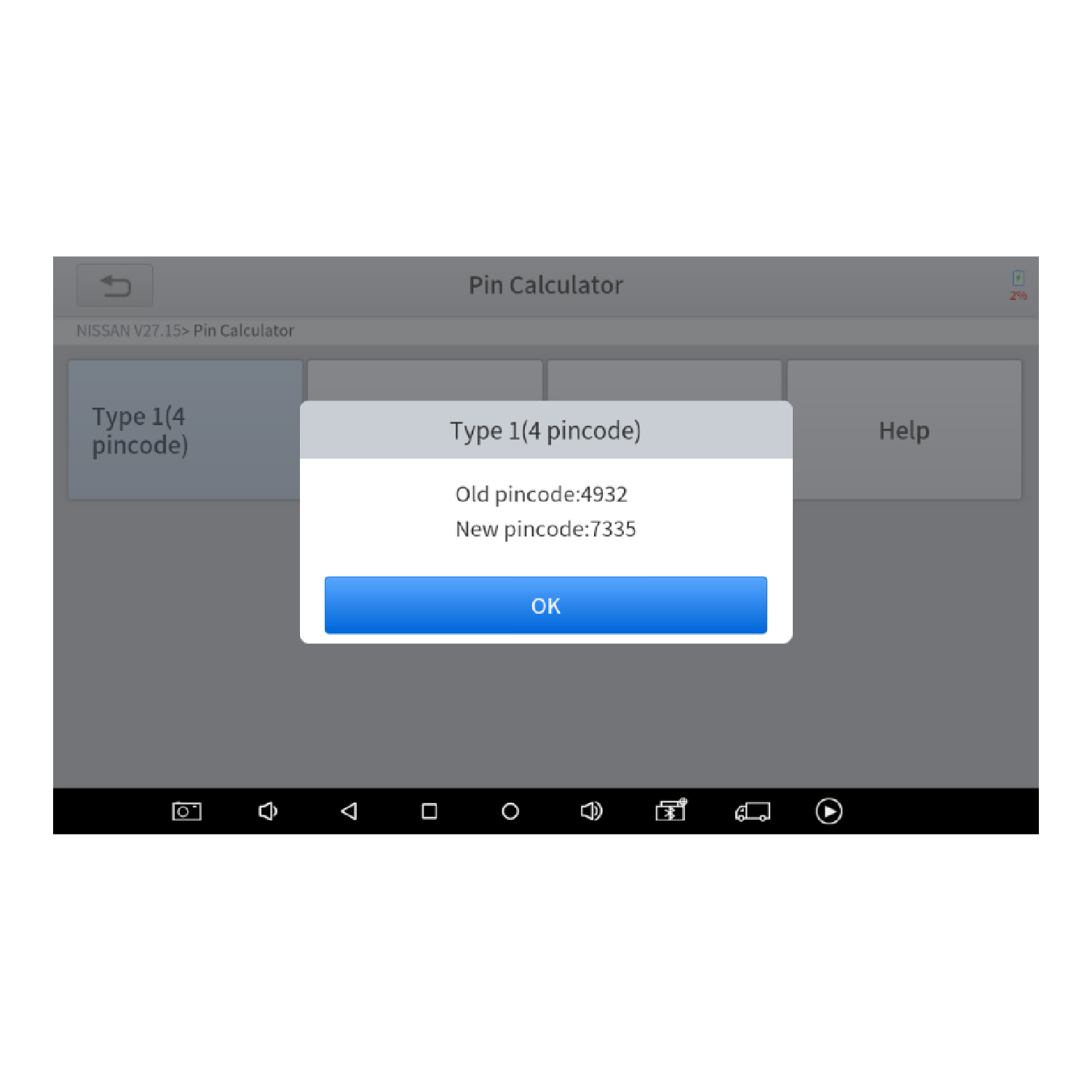 OBD 2 kľúčový programovací tablet OBD 2 kľúčový programovací tablet