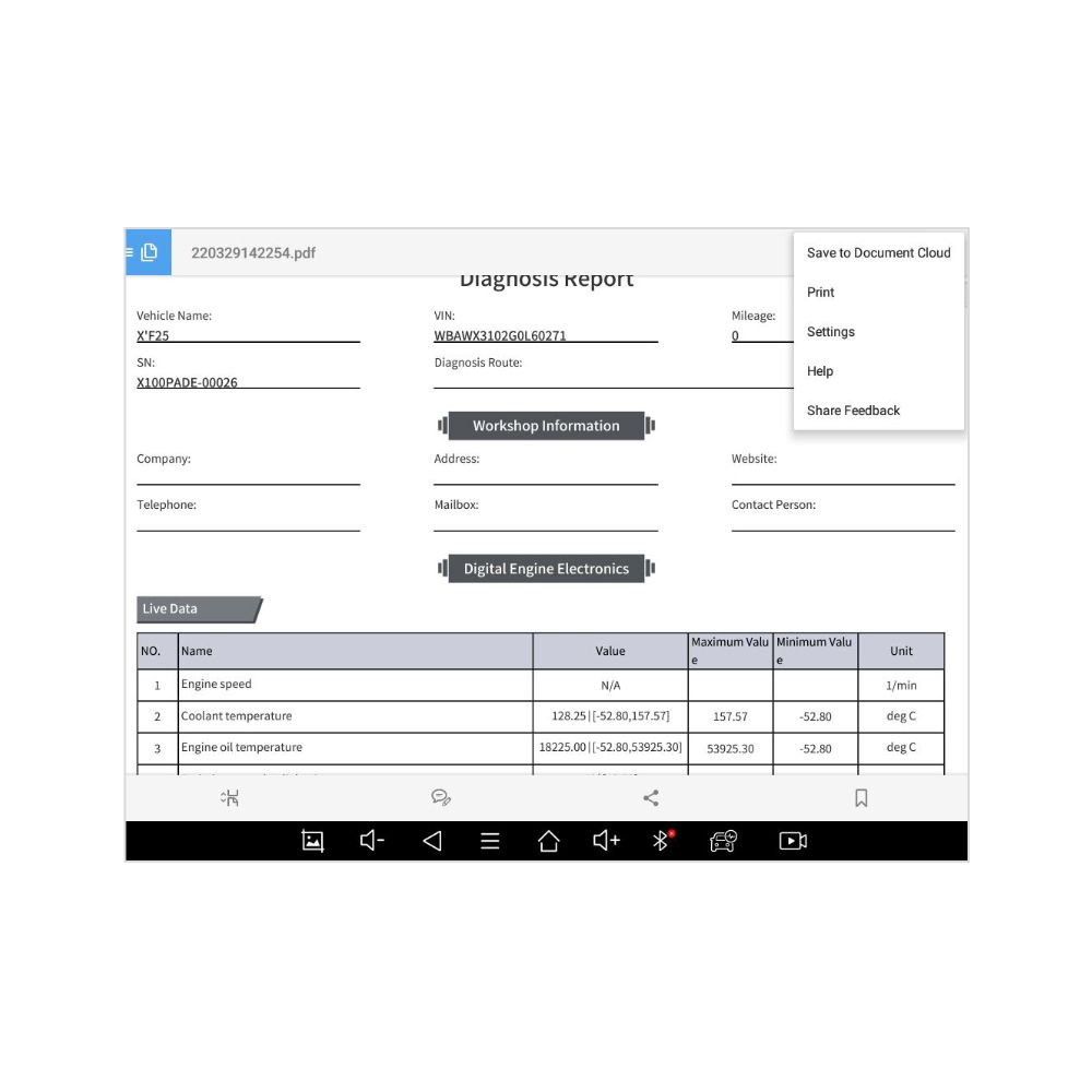 OBD 2 kľúčový programovací tablet OBD 2 kľúčový programovací tablet