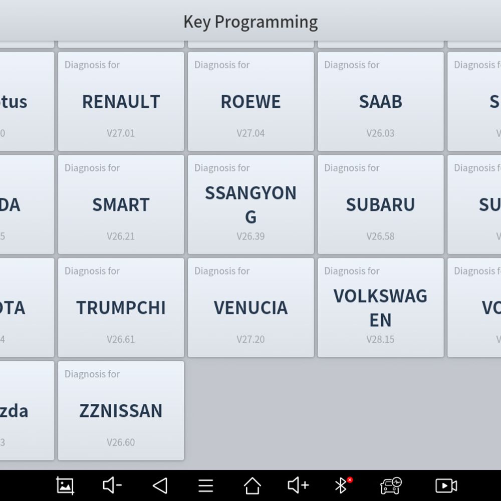 OBD 2 kľúčový programovací tablet OBD 2 kľúčový programovací tablet