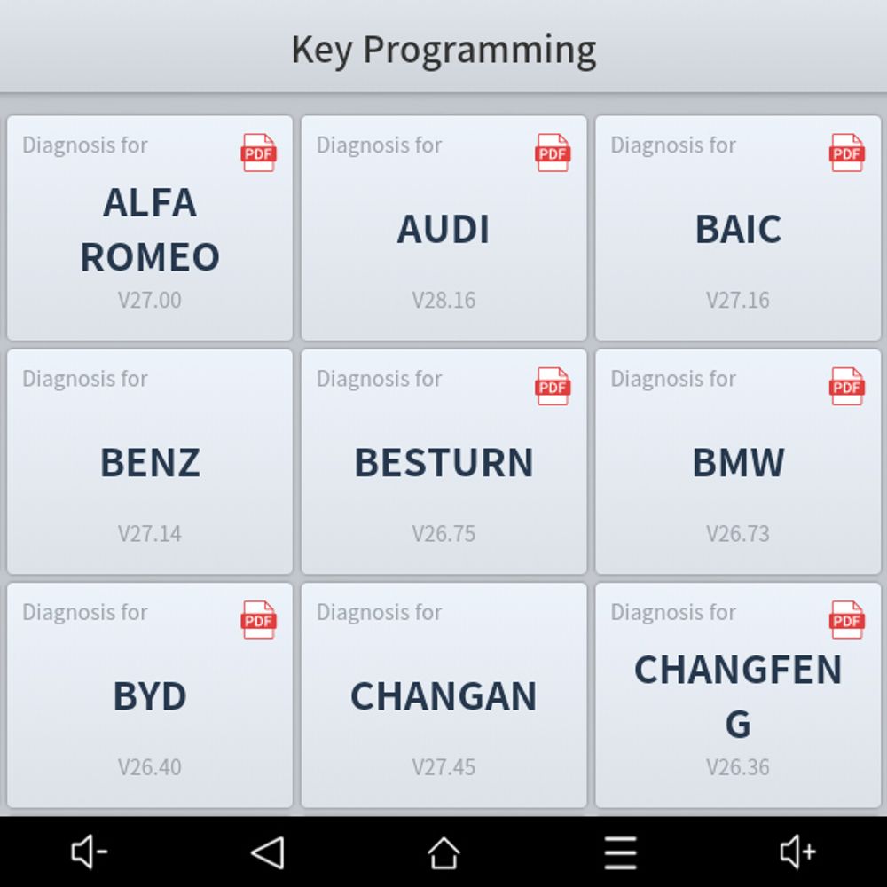 OBD 2 kľúčový programovací tablet OBD 2 kľúčový programovací tablet