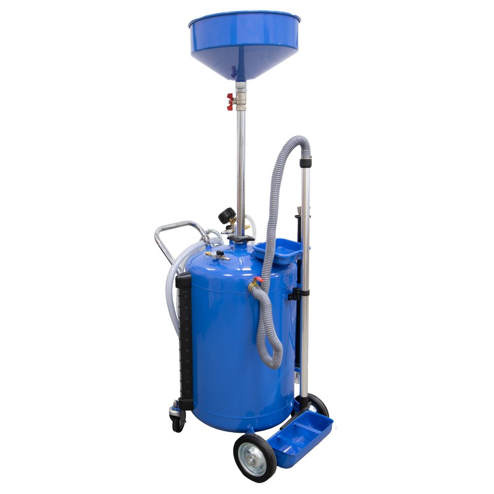 Oil drainer with vacuum cleaner Oil drainer with vacuum cleaner