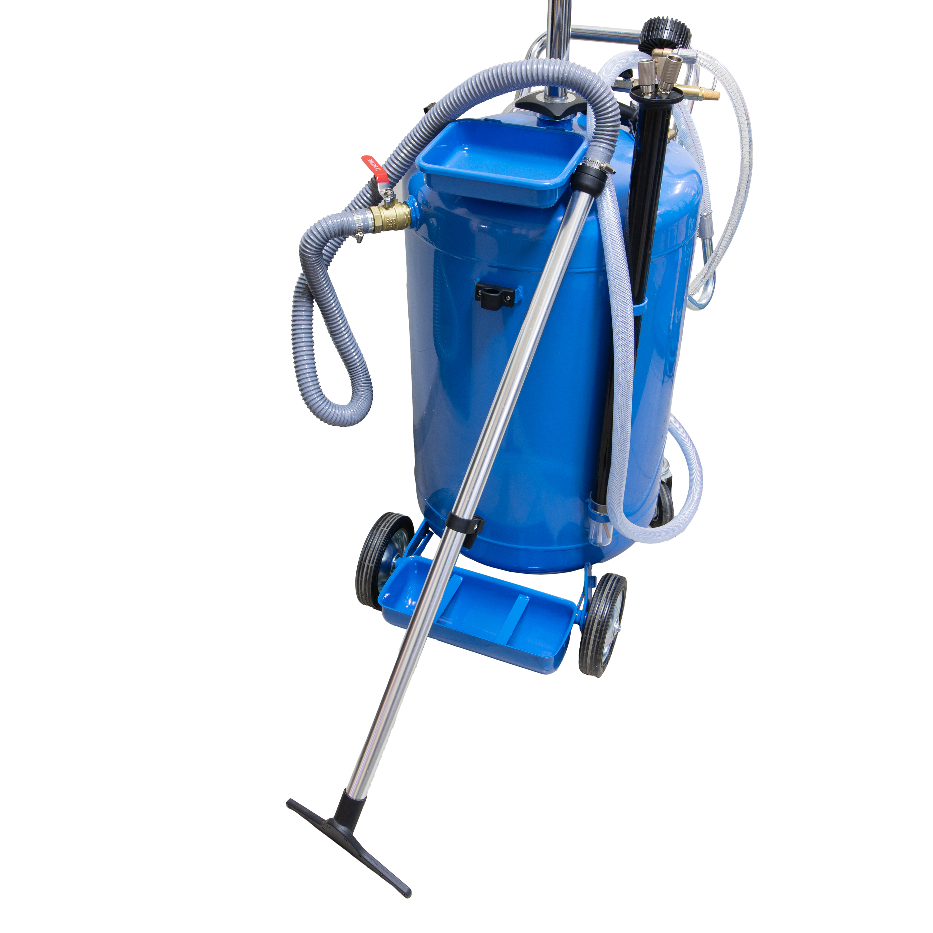 Oil drainer with vacuum cleaner Oil drainer with vacuum cleaner