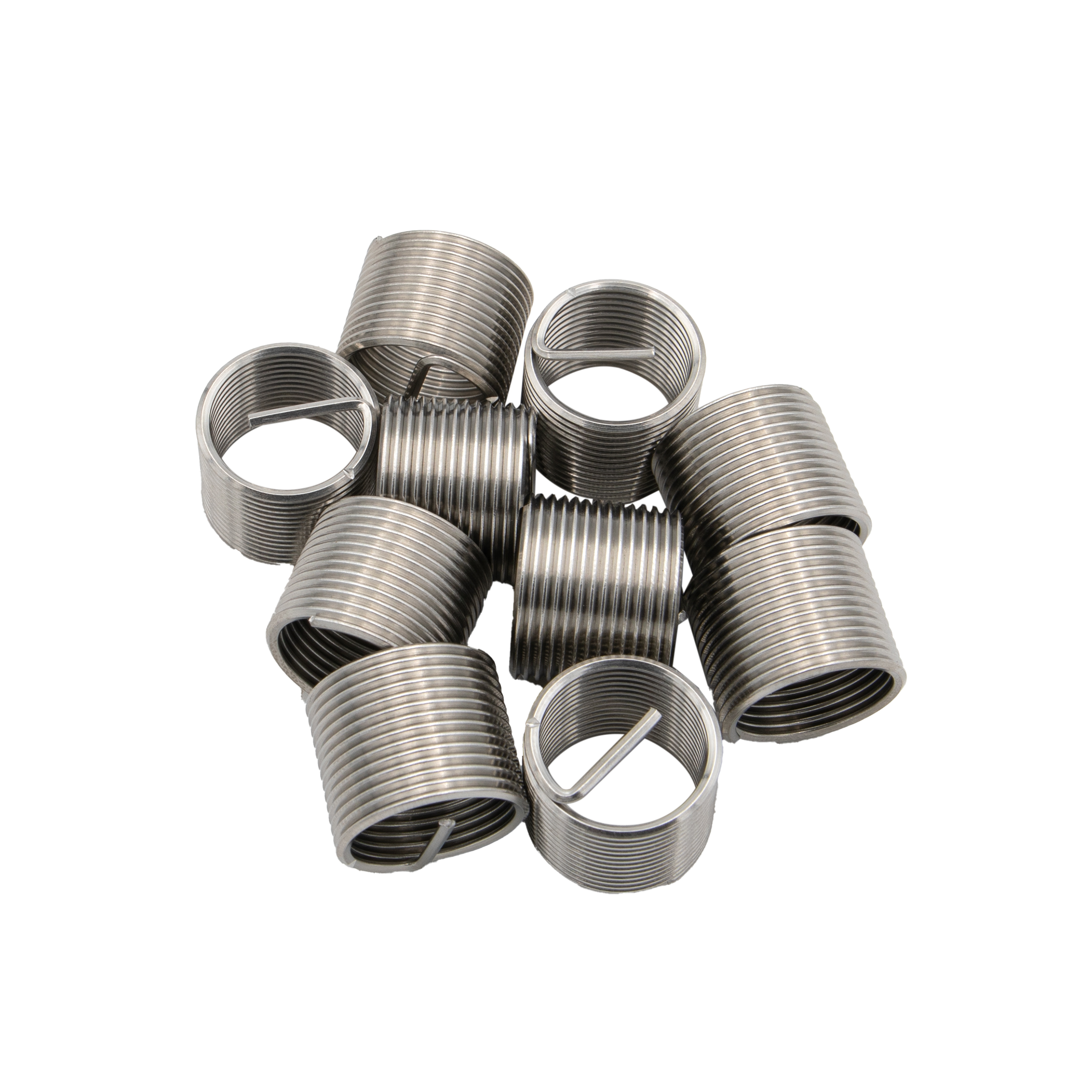 Nerezové závitové vložky M14X1.25, Helicoil, 10ks Nerezové závitové vložky M14X1.25, Helicoil, 10ks