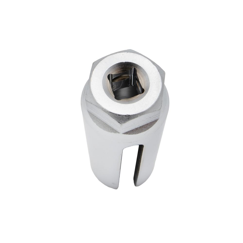 Nástrčný kľúč na lambda sondu, 22mm, 8mm výrez, 3/8" štvorcový pohon Nástrčný kľúč na lambda sondu, 22mm, 8mm výrez, 3/8" štvorcový pohon