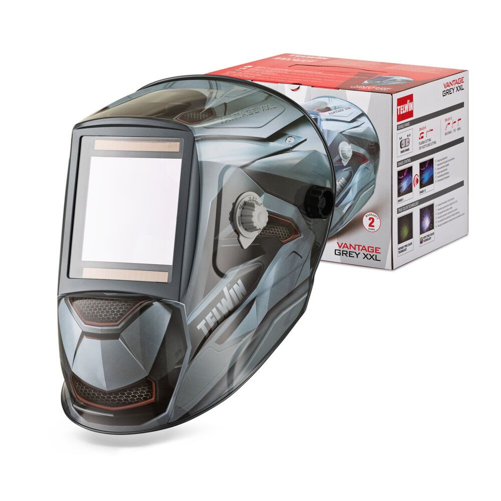 Helma Vantage Grey XXL MMA/MIG-MAG/TIG Helma Vantage Grey XXL MMA/MIG-MAG/TIG