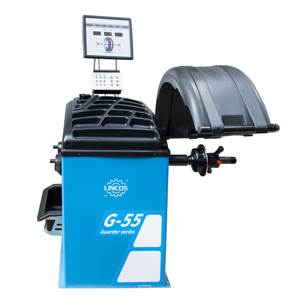 Vyvažovačka kol 10"-24", automatické měření dat, 17" LED displej Vyvažovačka kol 10"-24", automatické měření dat, 17" LED displej