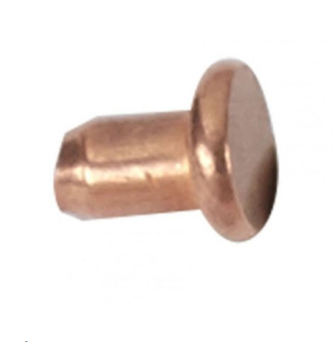 Nity obyčajné Fe-Cu, 3X4,5mm 100ks Nity obyčajné Fe-Cu, 3X4,5mm 100ks