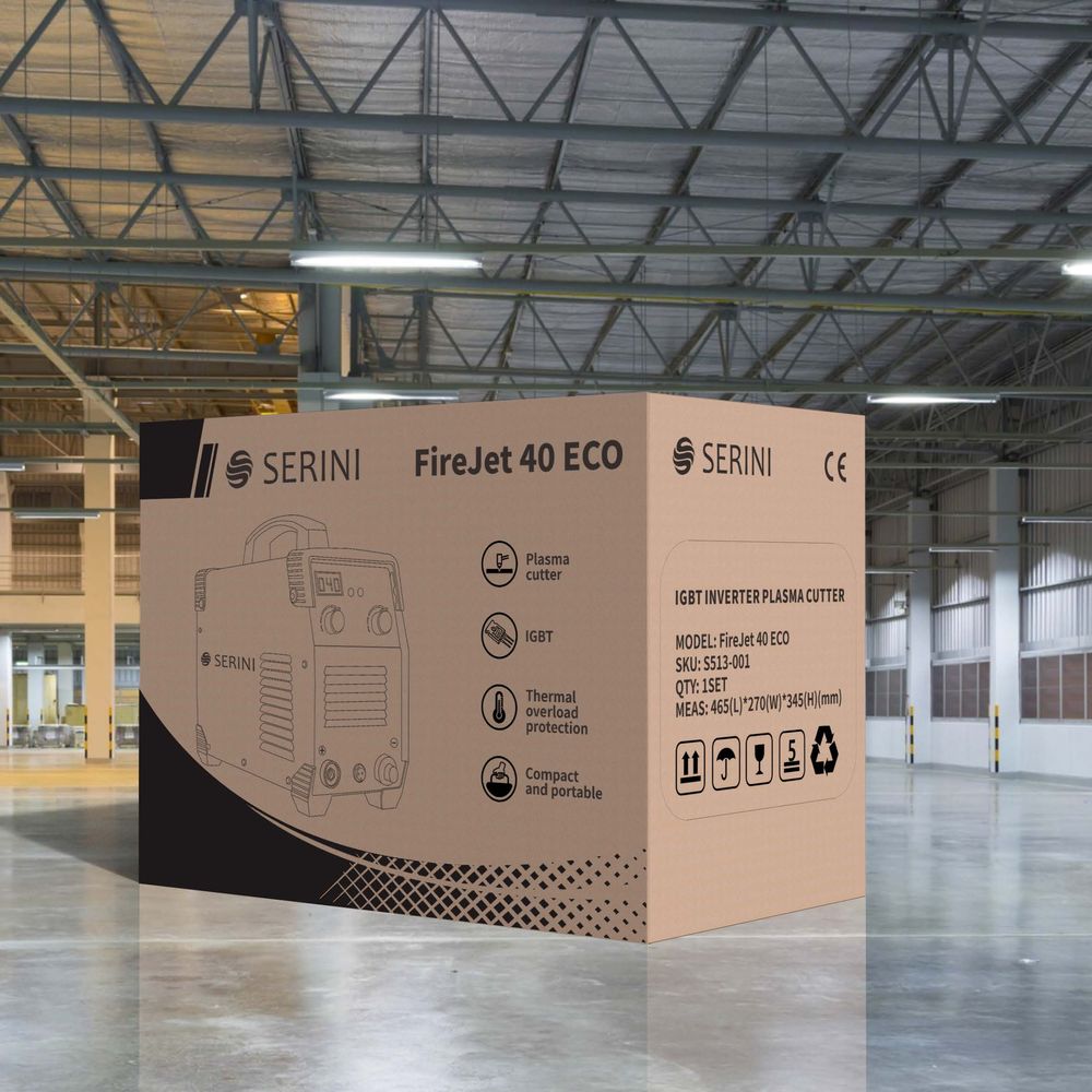 FireJet 40 ECO plazmavágó gép, 220V/50Hz/1PH FireJet 40 ECO plazmavágó gép, 220V/50Hz/1PH