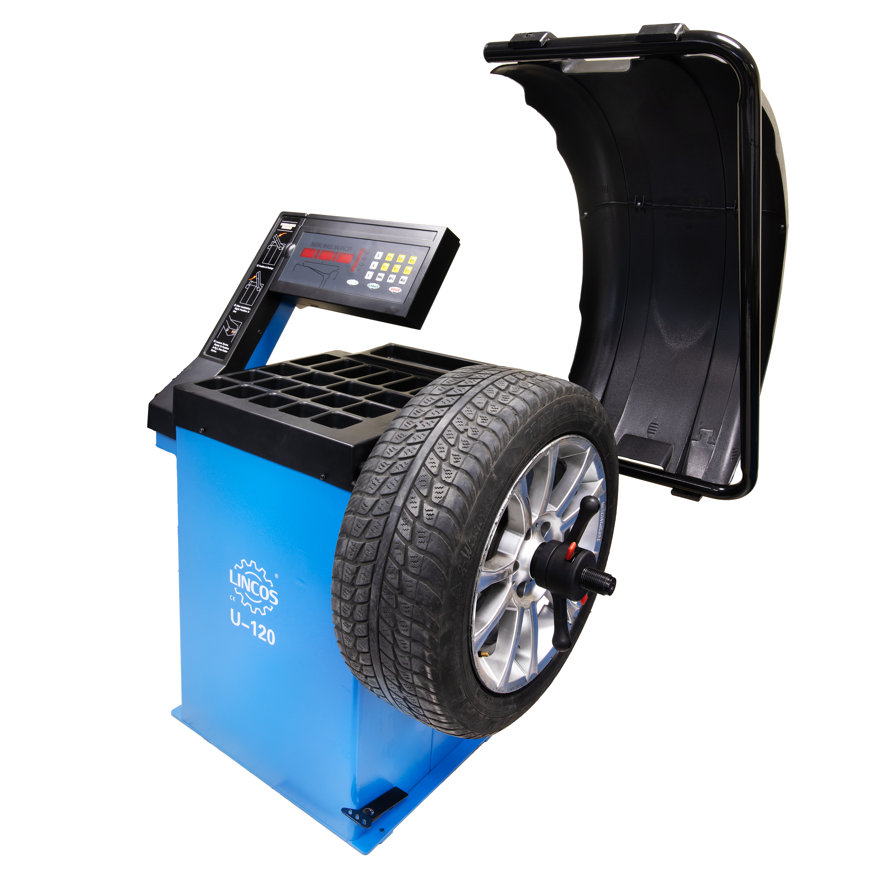 Automatic wheel balancer, LED display Automatic wheel balancer, LED display