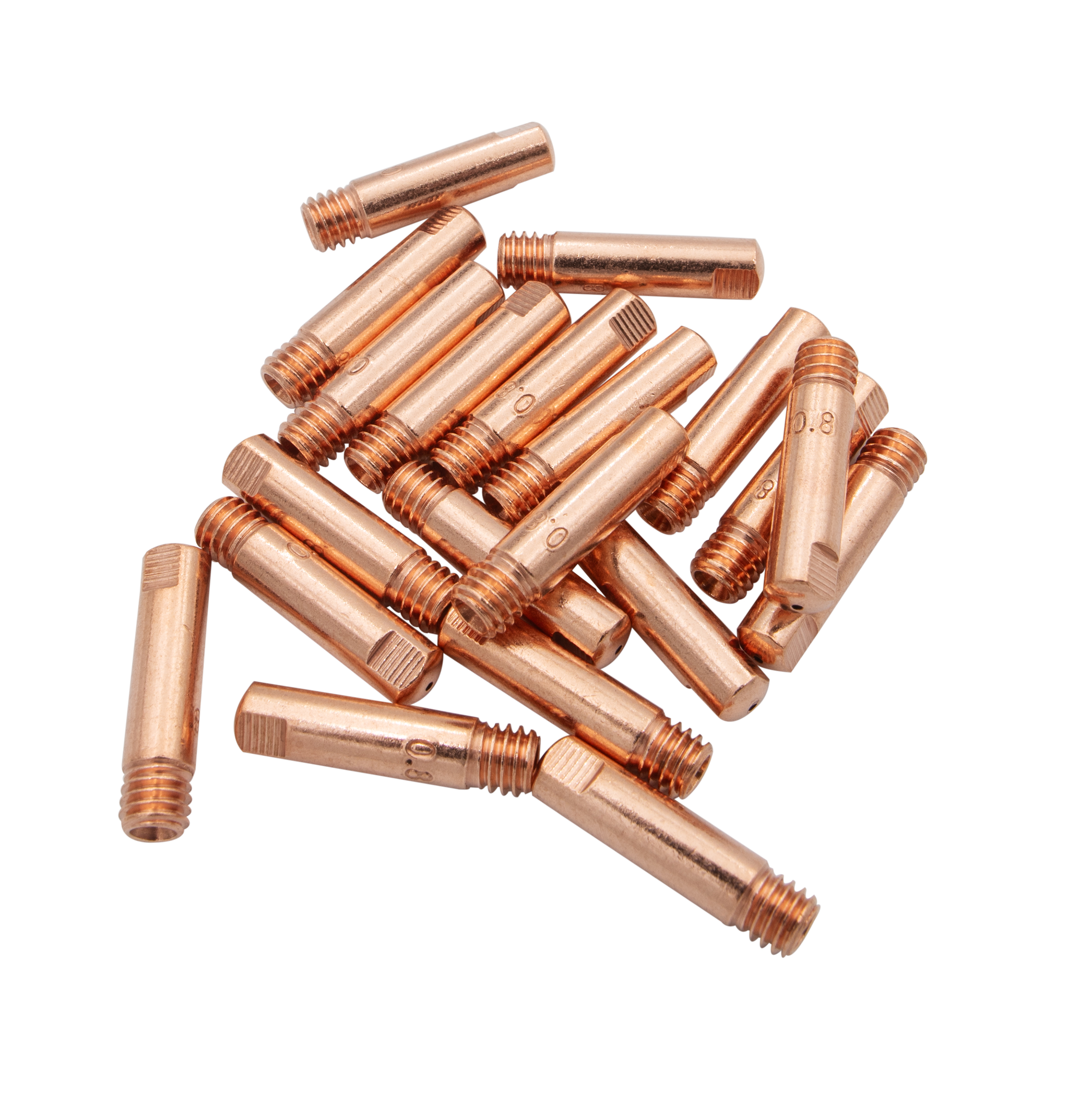 Kontaktný hrot pre MIG horák 15AK, 0.8 mm, 1ks Kontaktný hrot pre MIG horák 15AK, 0.8 mm, 1ks
