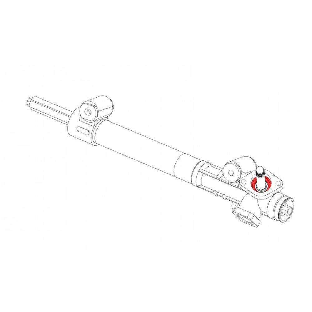 Wrench for upper nut of worm gear steering rack for Nissan models Wrench for upper nut of worm gear steering rack for Nissan models