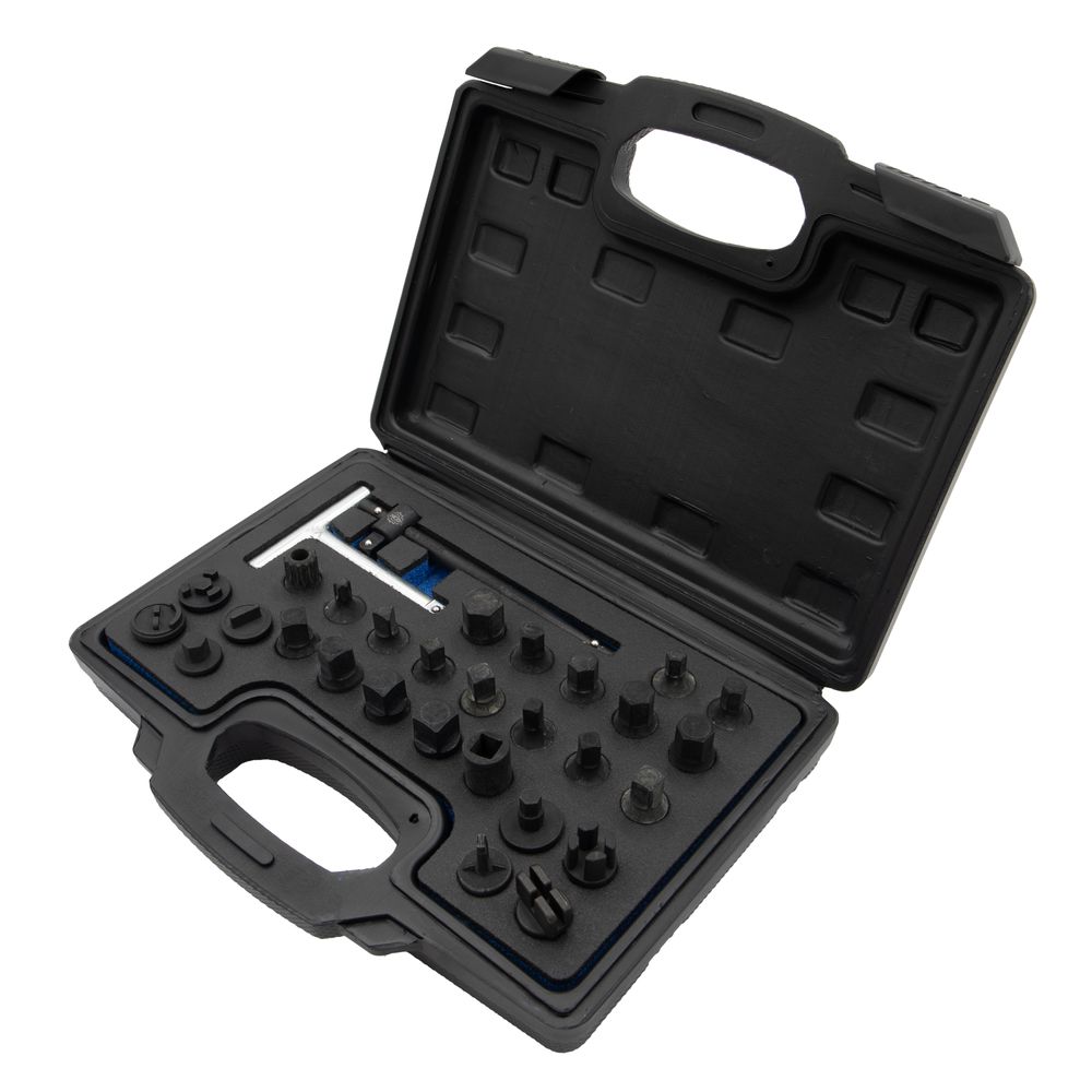 Oil drain plug socket set, 30pcs Oil drain plug socket set, 30pcs
