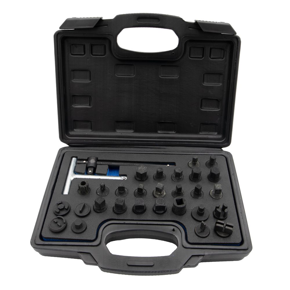 Oil drain plug socket set, 30pcs Oil drain plug socket set, 30pcs