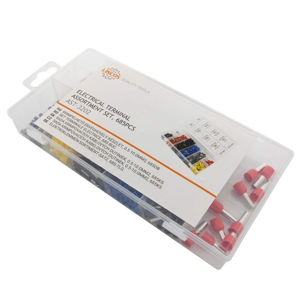 Electrical terminal assortment set, 685pcs Electrical terminal assortment set, 685pcs