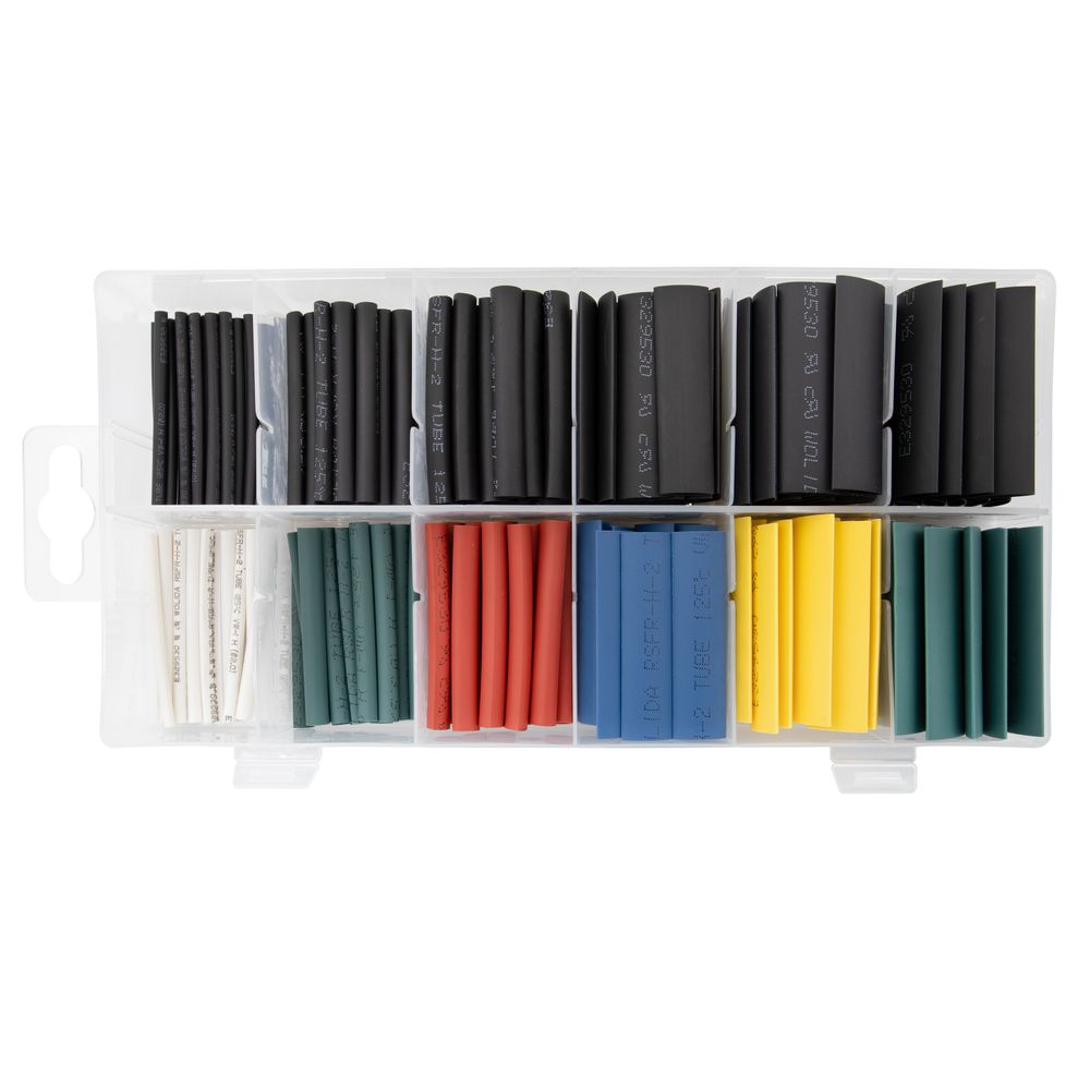 Heat shrink tubing assortment set, 180pcs Heat shrink tubing assortment set, 180pcs