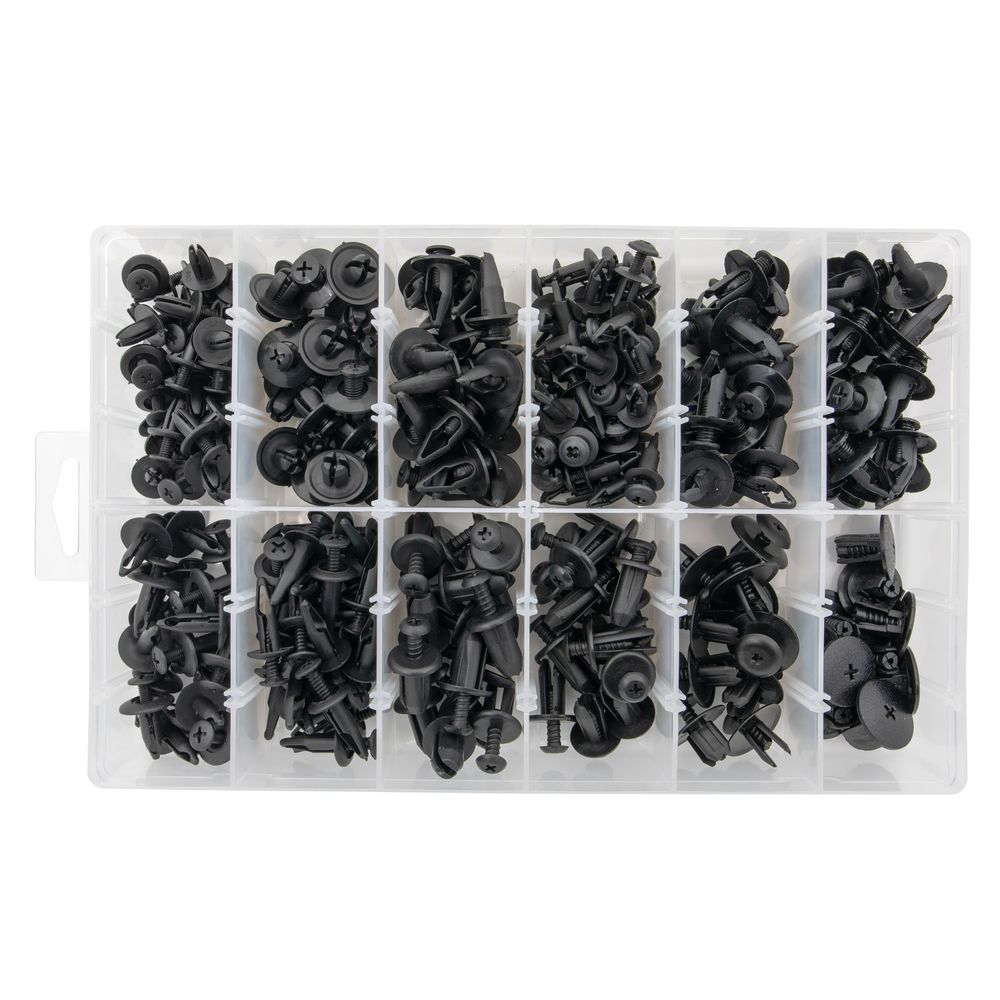 Car retainer clip assortment set, universal, 240pcs Car retainer clip assortment set, universal, 240pcs