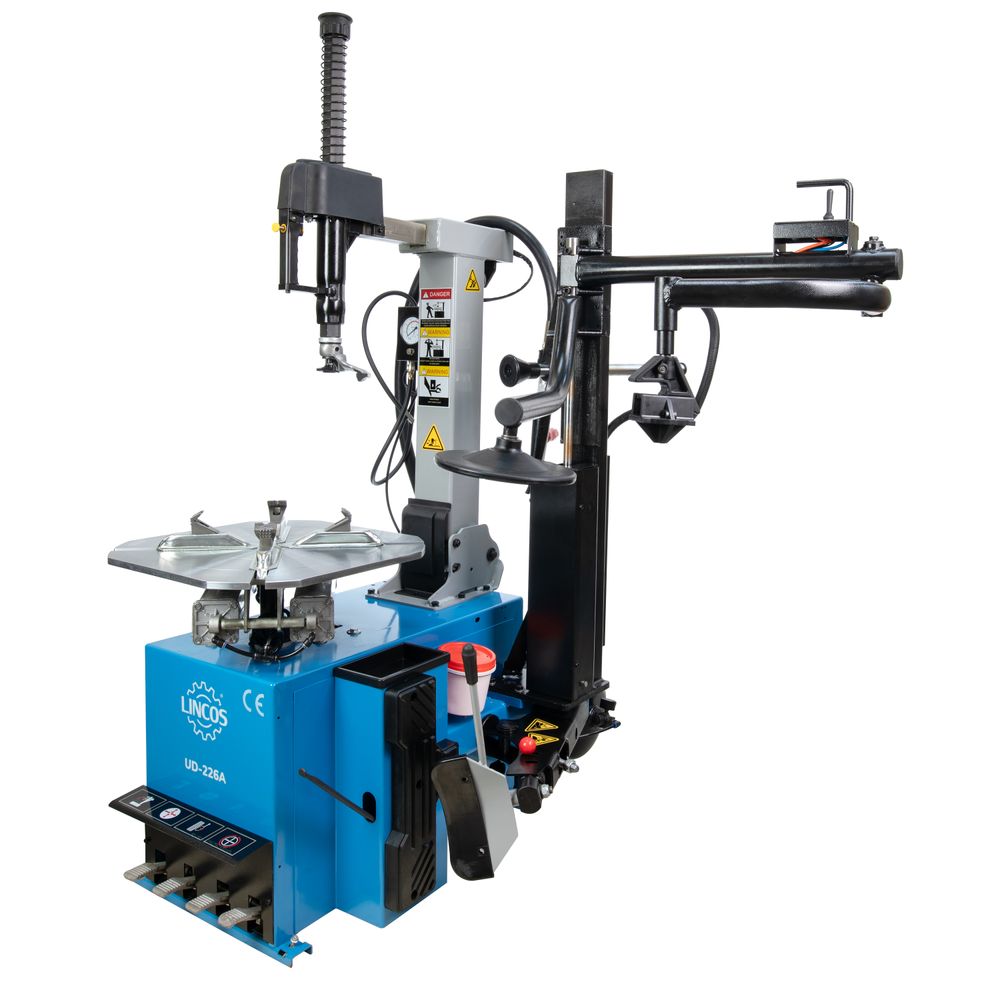 Kerékszerelő gép, gumiszerelő gép automata 24", segédkarral Kerékszerelő gép, gumiszerelő gép automata 24", segédkarral