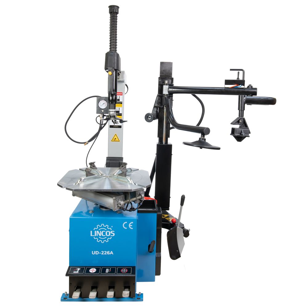 Kerékszerelő gép, gumiszerelő gép automata 24", segédkarral Kerékszerelő gép, gumiszerelő gép automata 24", segédkarral