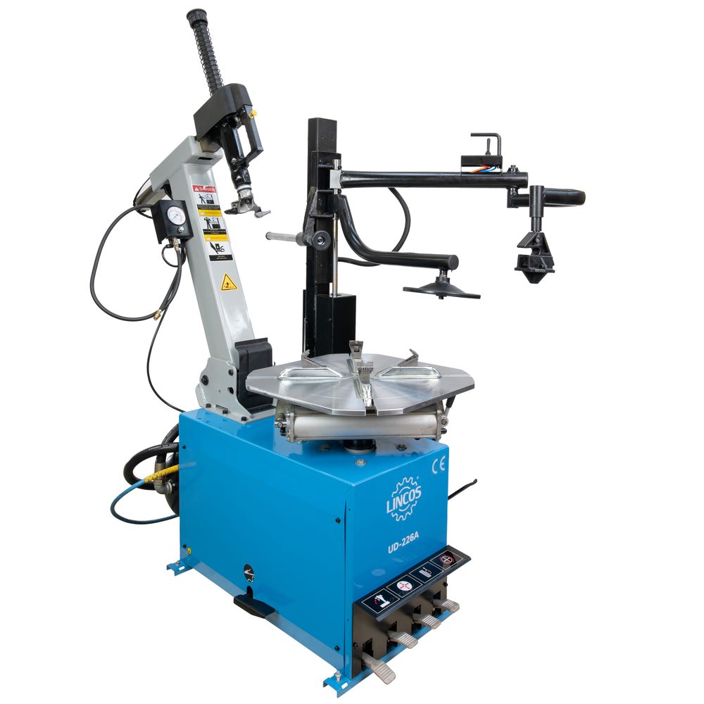 Kerékszerelő gép, gumiszerelő gép automata 24", segédkarral Kerékszerelő gép, gumiszerelő gép automata 24", segédkarral