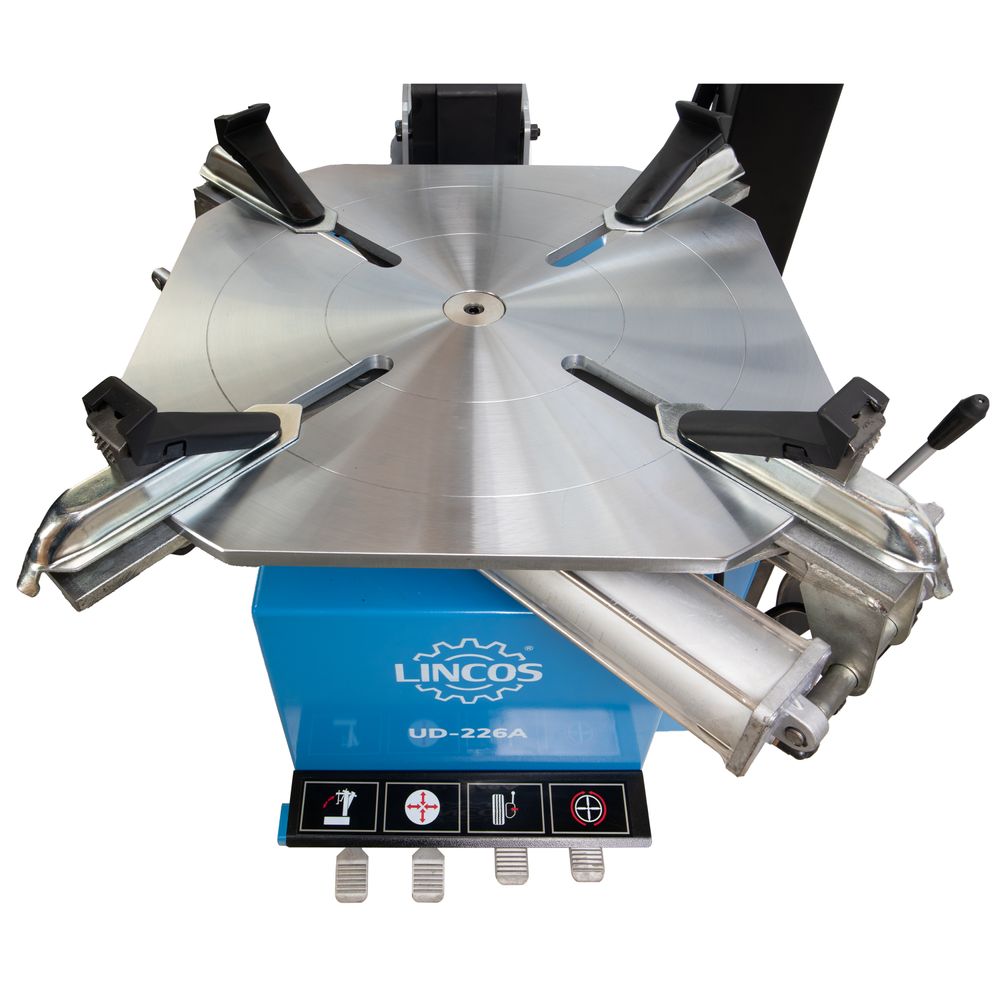 Kerékszerelő gép, gumiszerelő gép automata 24", segédkarral Kerékszerelő gép, gumiszerelő gép automata 24", segédkarral
