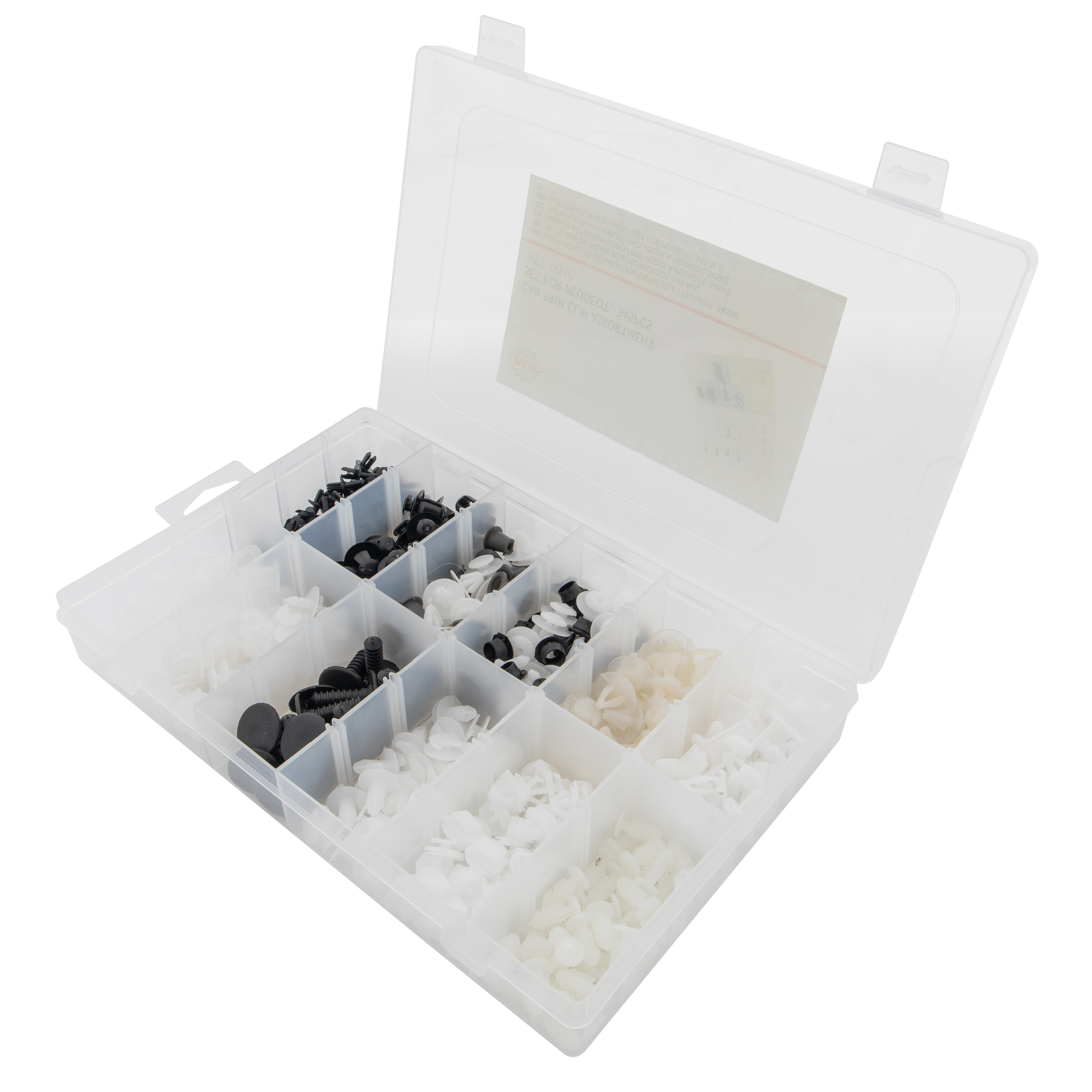 Car trim clip assortment set for Peugeot, 345pcs Car trim clip assortment set for Peugeot, 345pcs