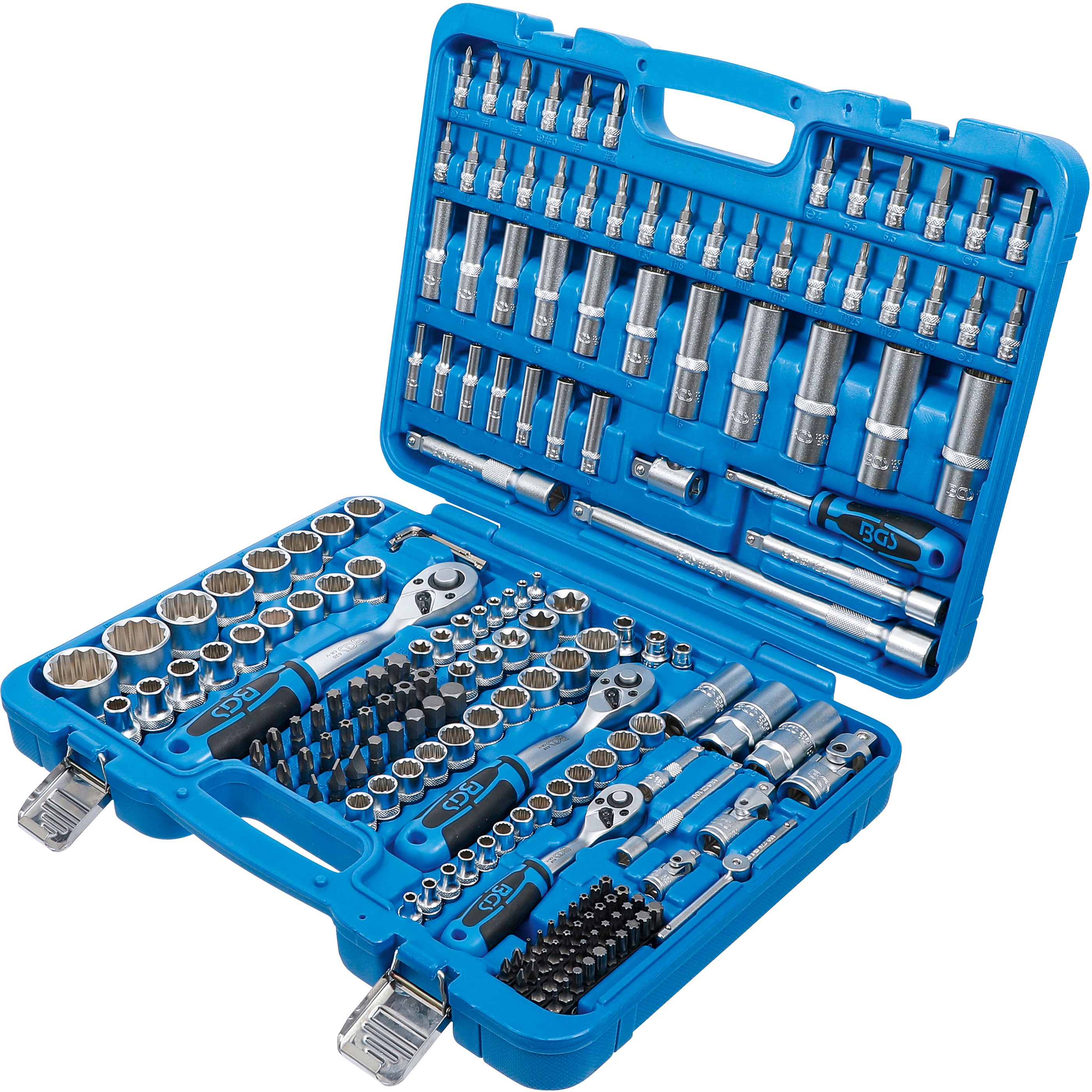Gola sada 1/4", 3/8", 1/2", 12-hran, 4 - 32mm, 192ks Gola sada 1/4", 3/8", 1/2", 12-hran, 4 - 32mm, 192ks