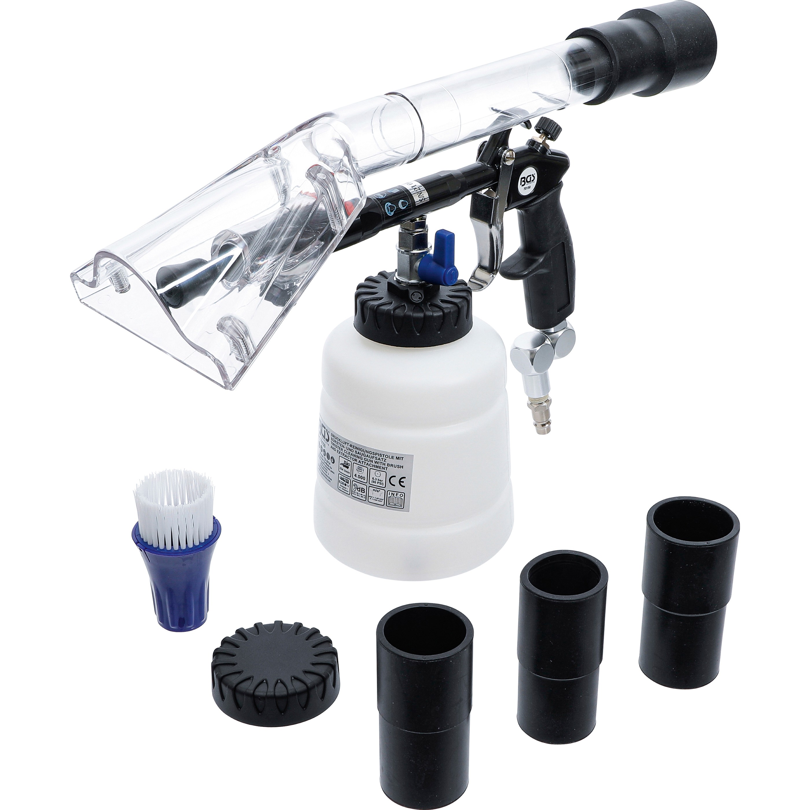 Twister Cleaning Gun with Brush and Extractor Attachment | 7 pcs. Twister Cleaning Gun with Brush and Extractor Attachment | 7 pcs.