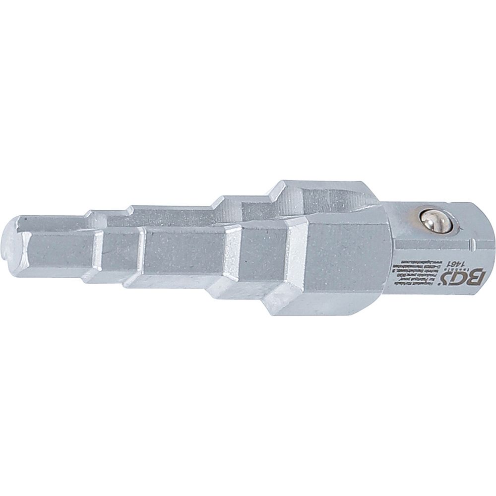 Heizkörpernippelschlüssel, 1/2" Antrieb, 5-stufig Heizkörpernippelschlüssel, 1/2" Antrieb, 5-stufig