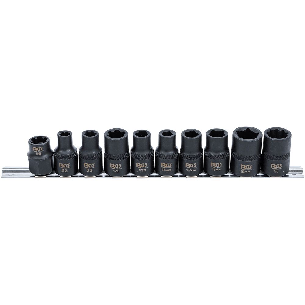 Special Car Sockets, 3-/5-/6-/10-point, 10 pcs. Special Car Sockets, 3-/5-/6-/10-point, 10 pcs.