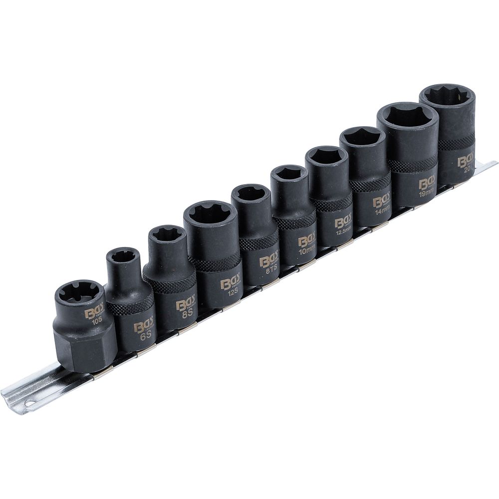 Special Car Sockets, 3-/5-/6-/10-point, 10 pcs. Special Car Sockets, 3-/5-/6-/10-point, 10 pcs.