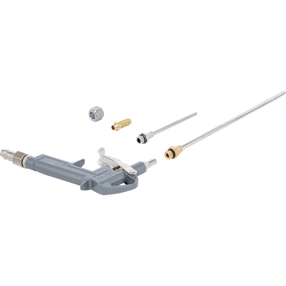 Druckluft Ausblaspistole Aluminium-Druckguss mit 3 Düsen Druckluft Ausblaspistole Aluminium-Druckguss mit 3 Düsen