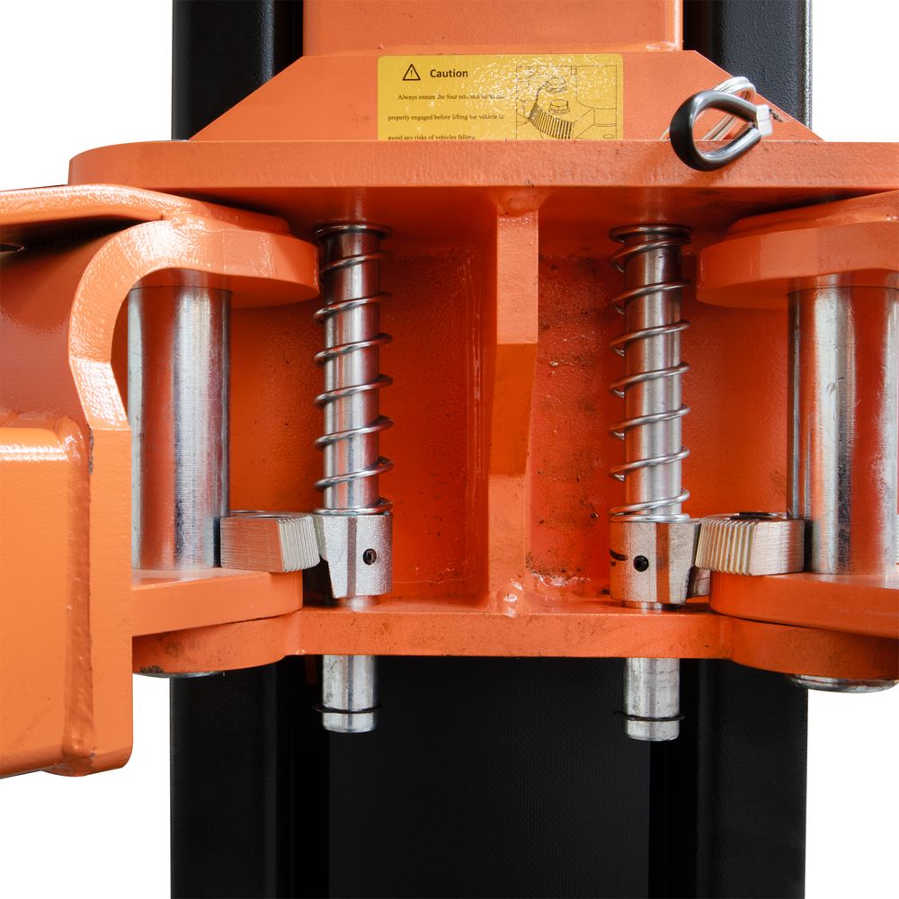 Elevator auto cu două coloane 4.2t, deblocare electrică a siguranței Elevator auto cu două coloane 4.2t, deblocare electrică a siguranței